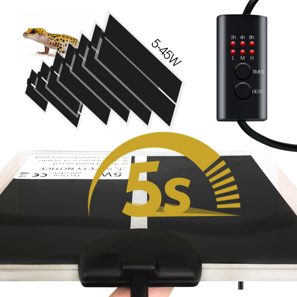 Ab tak 5-20W sürüngenler ayarl - Heat Mat Seedling incelemesi ve fiyatı